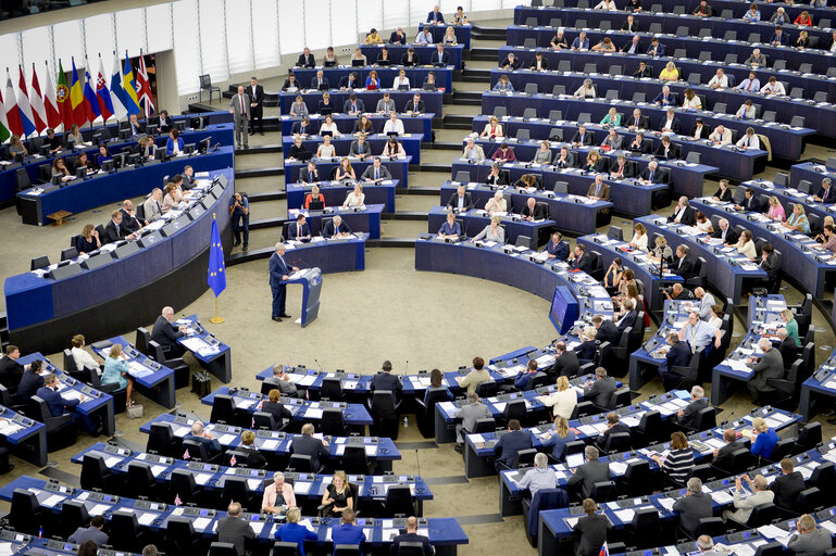 Fotografie 34: State of the Union 2016 - Statement by the President of the Commission - Plenary session week 37 at the EP in Strasbourg