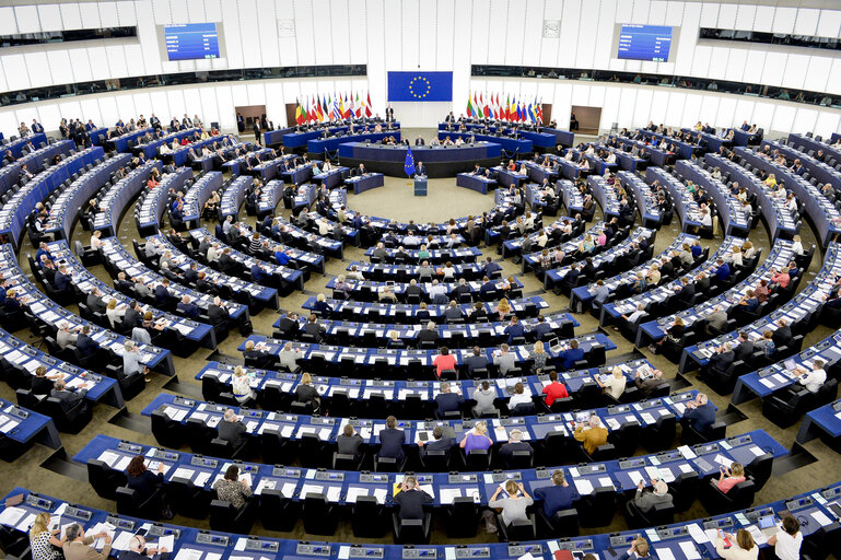 Fotografie 37: State of the Union 2016 - Statement by the President of the Commission - Plenary session week 37 at the EP in Strasbourg