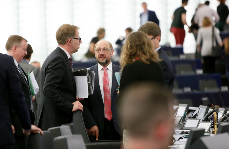 Photo 18 : Plenary session in Strasbourg - Week 27  2016. Votes