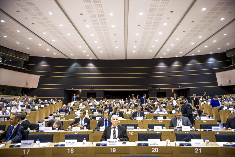 Fotografia 18: Annual Meeting of EU Ambassadors and Members of the European Parliament. ' Support to democracy in third countries: the EU's added value ' Opening debate on ' Communicating Europe in third countries '