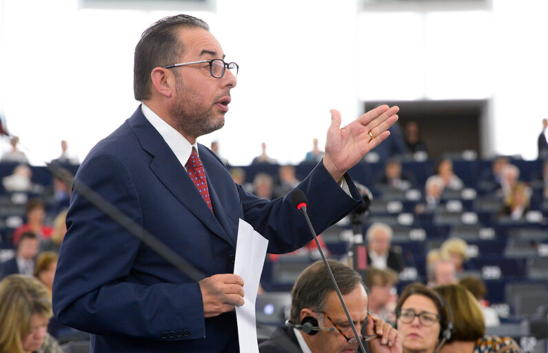 Fotografie 7: State of the Union 2016 - Statement by the President of the Commission - Plenary session week 37 at the EP in Strasbourg