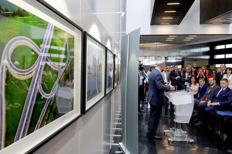 Fotografie 4: EP President attends the opening of a photo exhibition of the Slovak Presidency