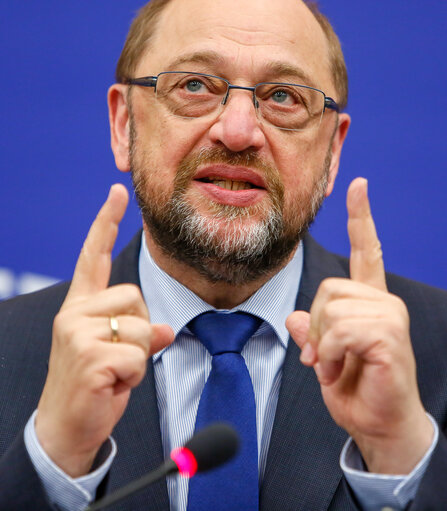 Fotografie 3: Official visit of Slovak Prime Minister to the European Parliament in Strasbourg.