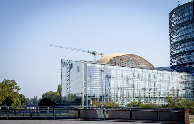 Billede 15: Rehabilitaition of the roof of EP building in Strasbourg