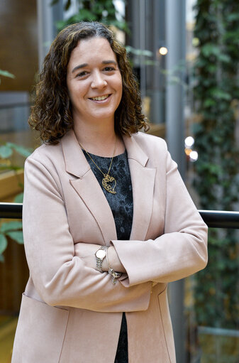 Foto 7: Sofia RIBEIRO in the European Parliament in Strasbourg