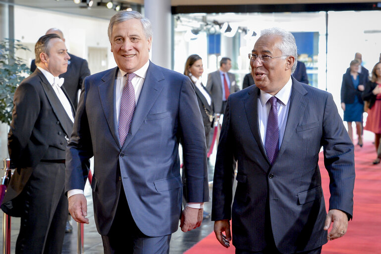 Fotografija 5: Antonio TAJANI - EP President meets with António COSTA - Prime Minister of Portugal