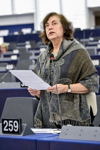 Fotografija 8: EP Plenary session - Gender equality in EU trade agreements