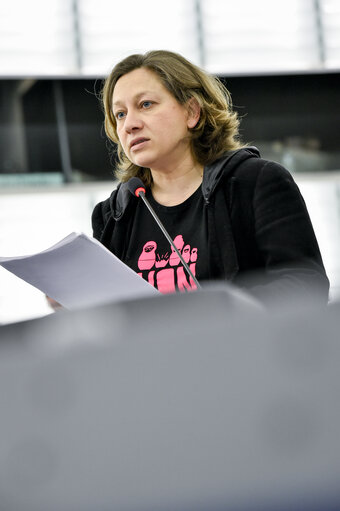 Fotografija 23: EP Plenary session - Gender equality in EU trade agreements