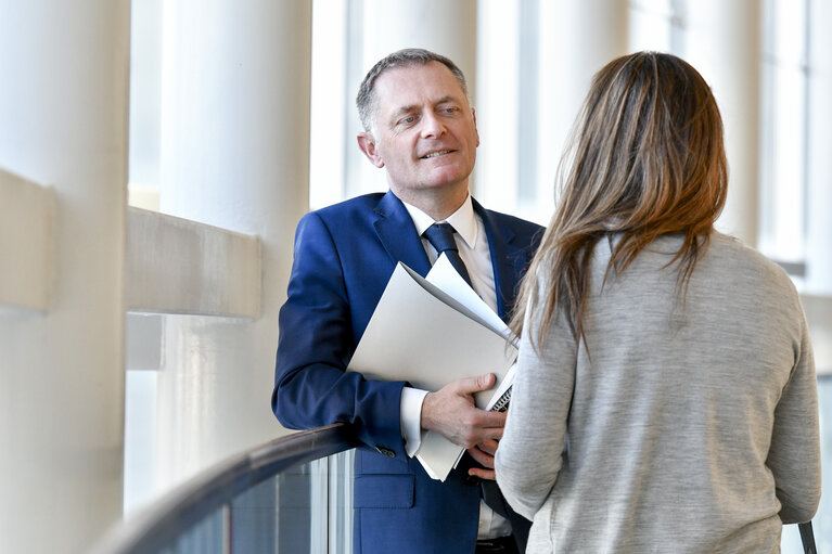 Fotografija 18: Philippe JUVIN in the European Parliament in Strasbourg