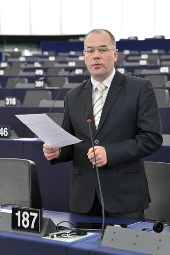 Foto 5: Plenary session - Explanation of votes