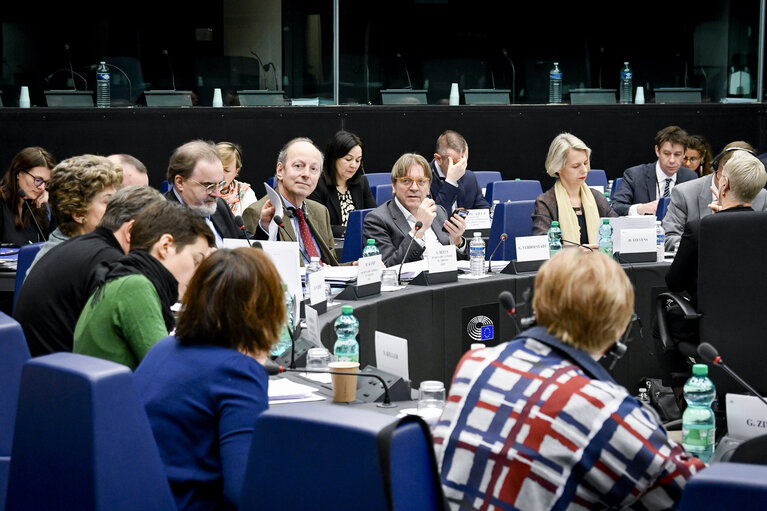 Foto 2: Conference of Presidents at the EP in Strasbourg