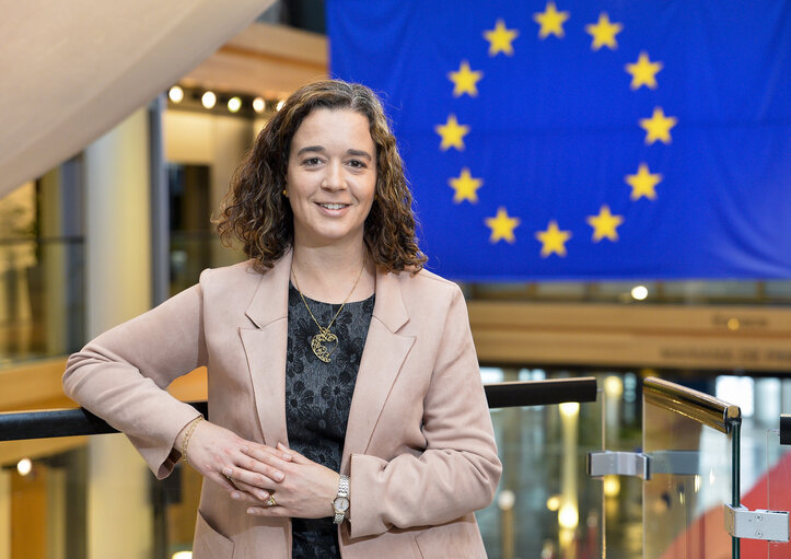 Foto 6: Sofia RIBEIRO in the European Parliament in Strasbourg