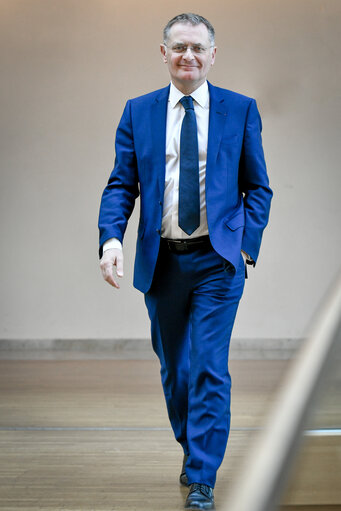 Fotografija 12: Philippe JUVIN in the European Parliament in Strasbourg