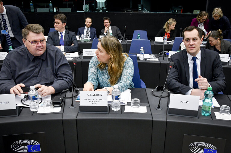 Foto 10: Conference of Presidents at the EP in Strasbourg