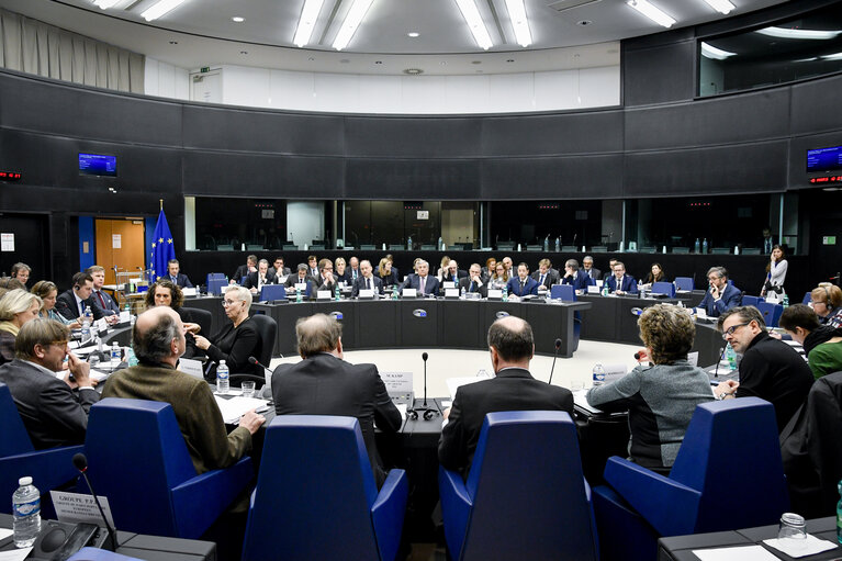 Foto 3: Conference of Presidents at the EP in Strasbourg