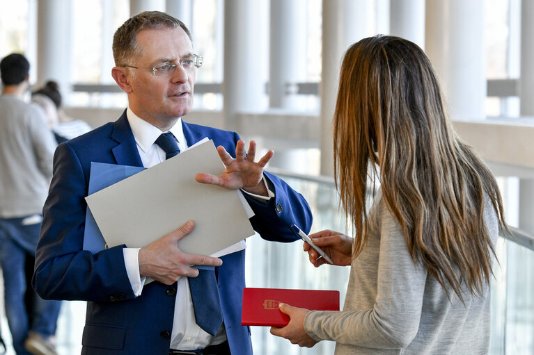 Fotografija 21: Philippe JUVIN in the European Parliament in Strasbourg