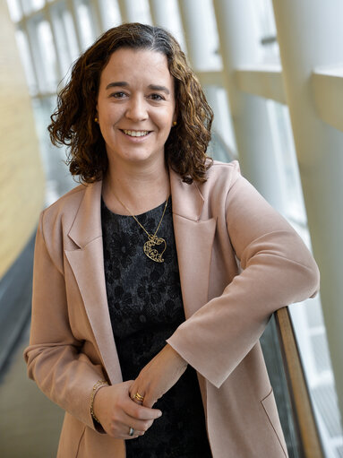 Fotografie 1: Sofia RIBEIRO in the European Parliament in Strasbourg