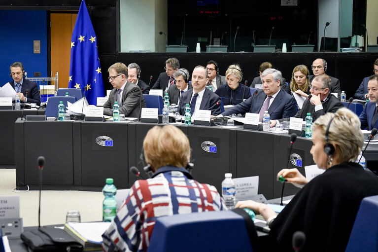 Foto 6: Conference of Presidents at the EP in Strasbourg