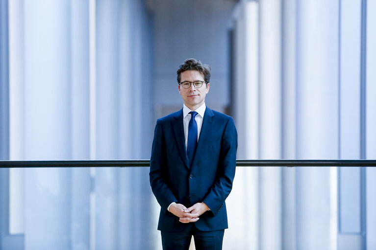 Valokuva 8: Geoffroy DIDIER in the European Parliament in Strasbourg