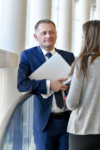 Fotografija 16: Philippe JUVIN in the European Parliament in Strasbourg