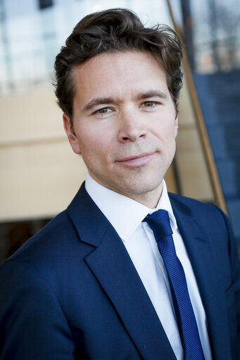 Valokuva 11: Geoffroy DIDIER in the European Parliament in Strasbourg