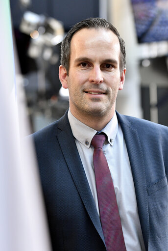 Fotografie 16: Arndt KOHN in the European Parliament in Strasbourg