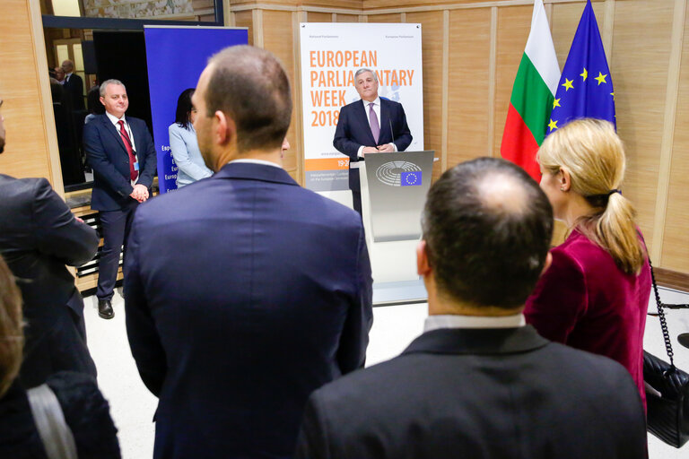 Foto 24: European Parliamentary Week 2018 - Interparliamentary Conference on Stability, Economic Coordination and Governance in the European Union - Cocktail and dinner