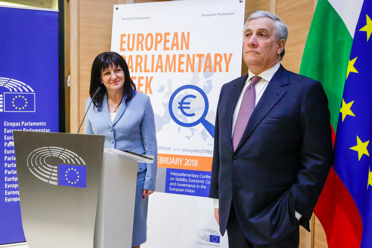 Foto 16: European Parliamentary Week 2018 - Interparliamentary Conference on Stability, Economic Coordination and Governance in the European Union - Cocktail and dinner