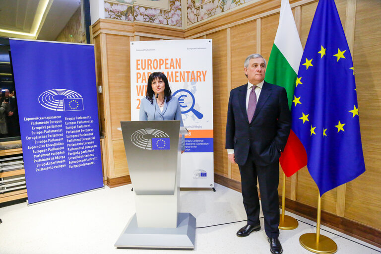 Foto 17: European Parliamentary Week 2018 - Interparliamentary Conference on Stability, Economic Coordination and Governance in the European Union - Cocktail and dinner