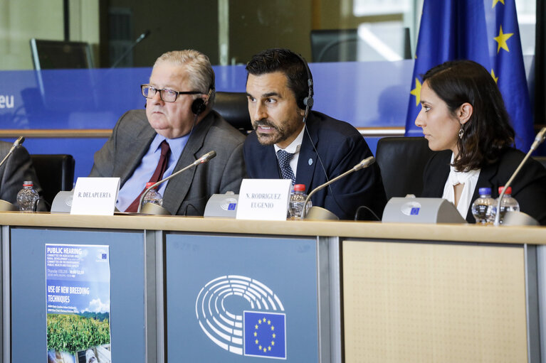 Photo 19 : AGRI Committee hearing on the USE OF NEW BREEDING TECHNIQUES