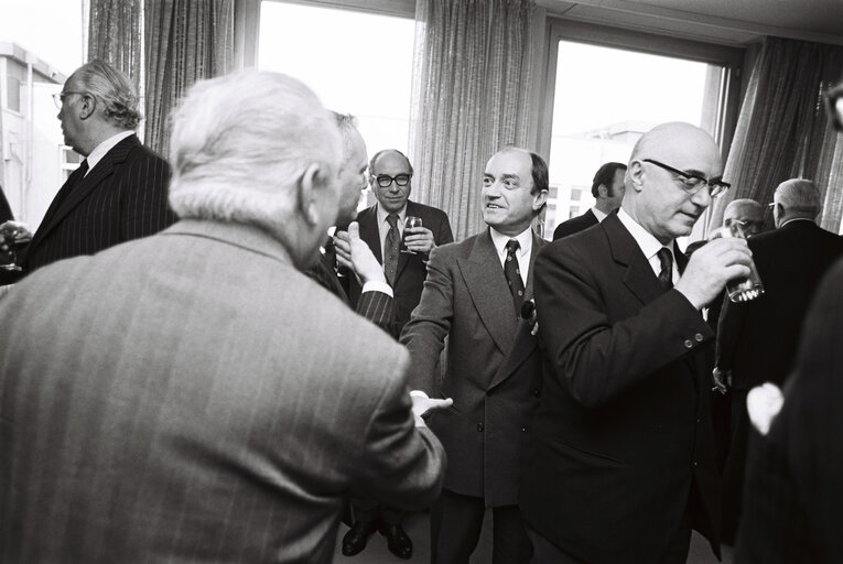 Meeting and reception after the plenary session of January 1977