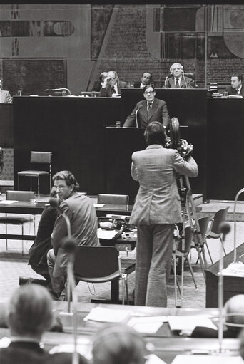 Commission Jenkins in plenary session in Luxembourg on January 1977