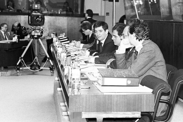 Meeting at the European Parliament in Brussels