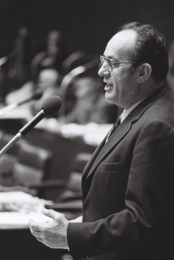 Commission Jenkins in plenary session in Luxembourg on January 1977