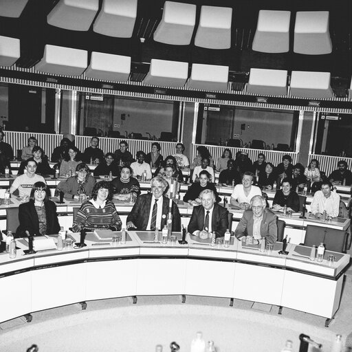 Meeting at the European Parliament in Brussels