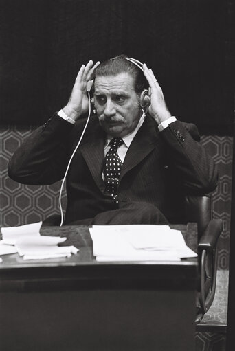 Commission Jenkins in plenary session in Luxembourg on January 1977