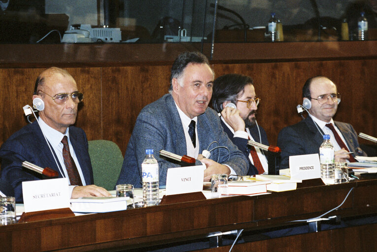 Foto 9: Meeting at the EP in Strasbourg - February 1991