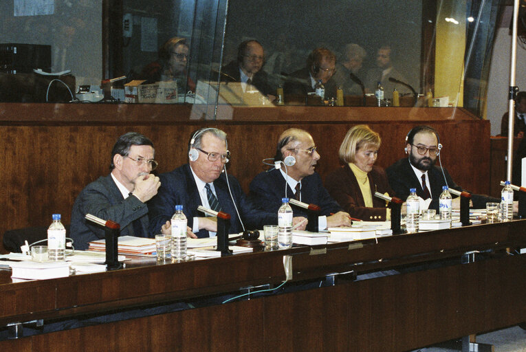 Fotografija 16: Meeting at the EP in Strasbourg.