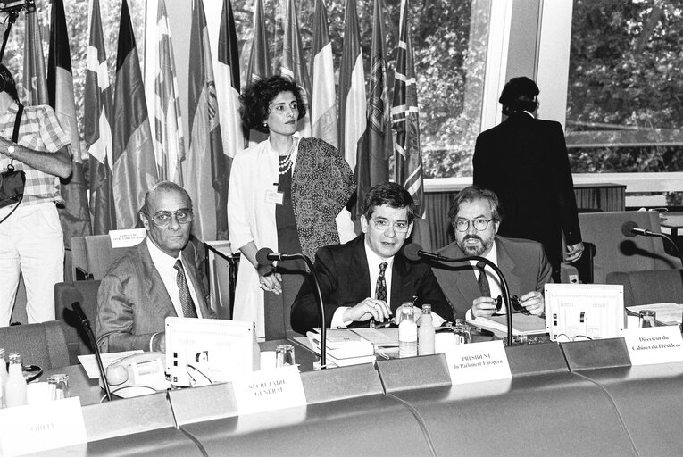 Zdjęcie 3: Inter-governmental Preparatory Conference on Economic and Monetary Union at the European Parliament in Strasbourg