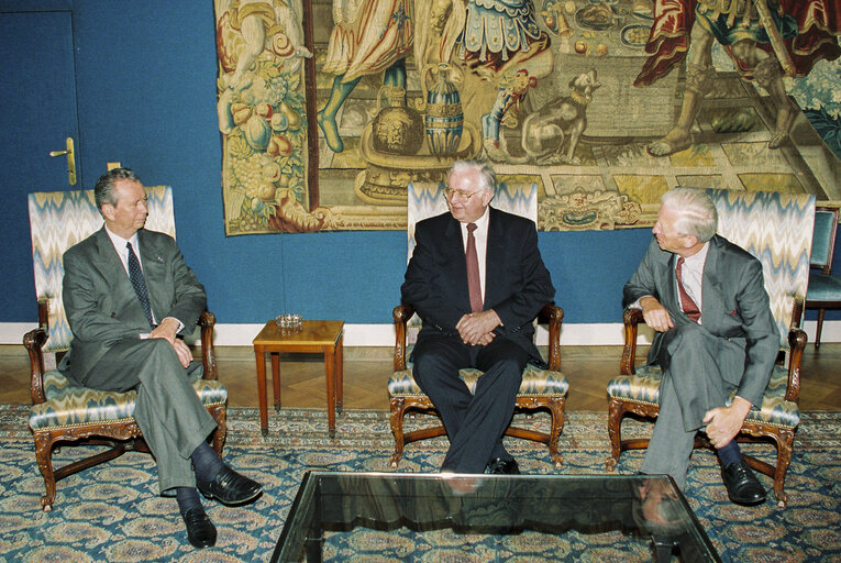 Fotografie 18: Visit of the President of the EP to the Houses of Parliament of Belgium.