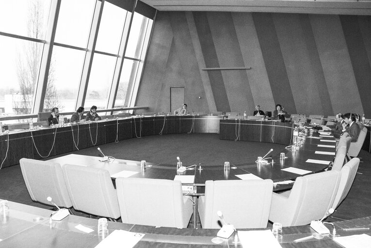 MEP Paul LANNOYE at the European Parliament