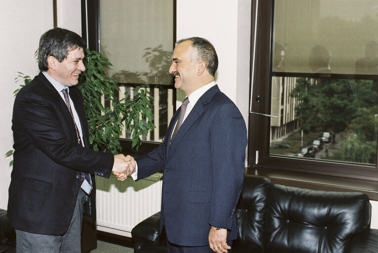 MEP receives a guest in October 1992