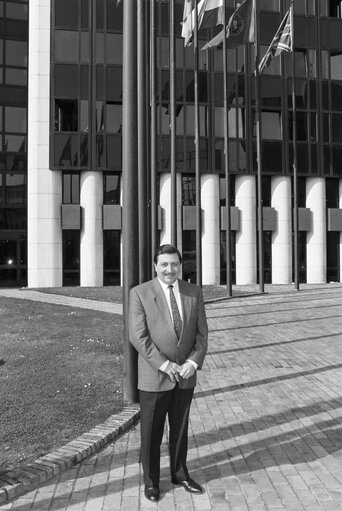 Photo 7 : MEP Claude DESAMA at the European Parliament in Strasbourg