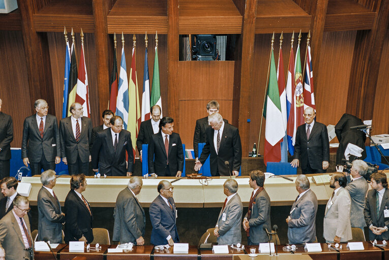 Fotografia 50: Official visit of President of Argentina at the European Parliament in Strasbourg