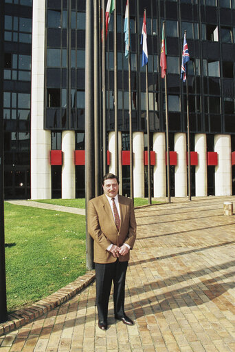 Fotó 2: mEP Claude DESAMA at the European Parliament in Strasbourg