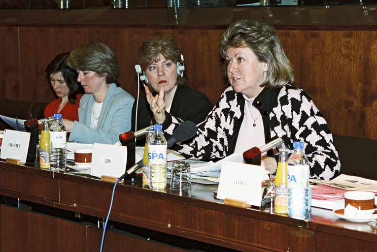 Fotografie 2: Conference on Women's Rights on February 1993.