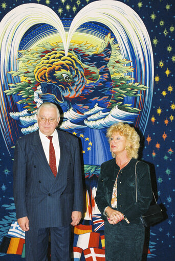 Inauguration of exhibition in 1992