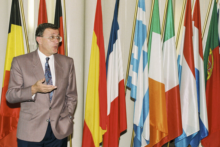 Fotografija 10: MEP Jean-Francois HORY at the European Parliament in Strasbourg