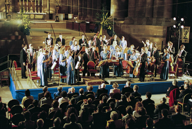 40th anniversary of the EP - Concert by the EU Youth Orchestra in the Cathedral of Strasbourg