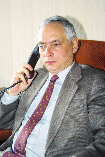 Photo 1 : MEP Yves A.R. GALLAND at the European Parliament